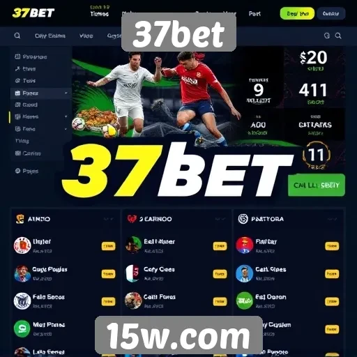 Recursos e funcionalidades do site 37bet